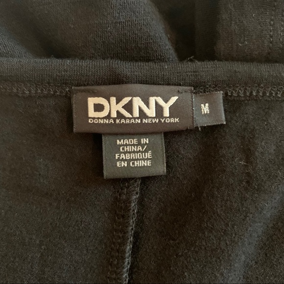 DKNY long sleeved ruched waist midi dress - Picture 6 of 6